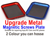 MJX Hyper Go H16BM H16GT H16DR Parts Upgrade Metal Magnetic Screws Plate.There are 2 Color you can choose.